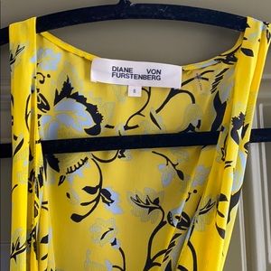 DVF silk dress